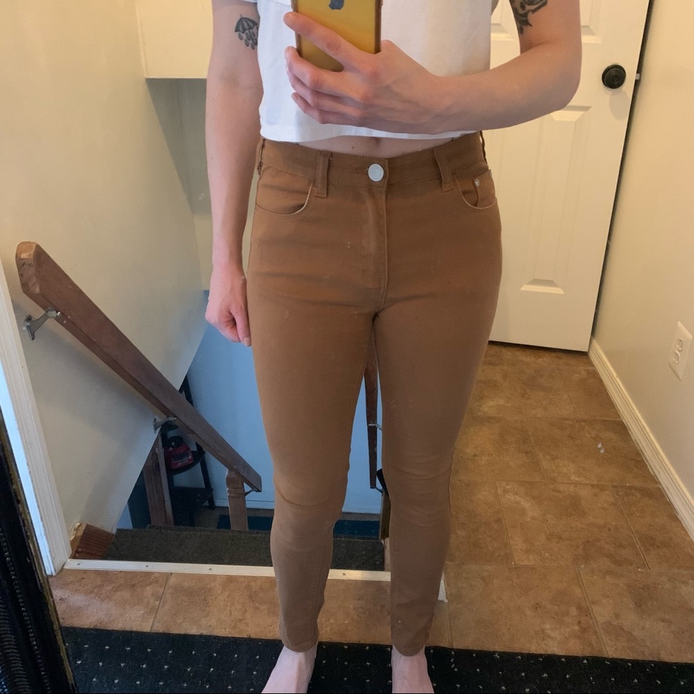 Glamorous Mustard Stretch Jeans